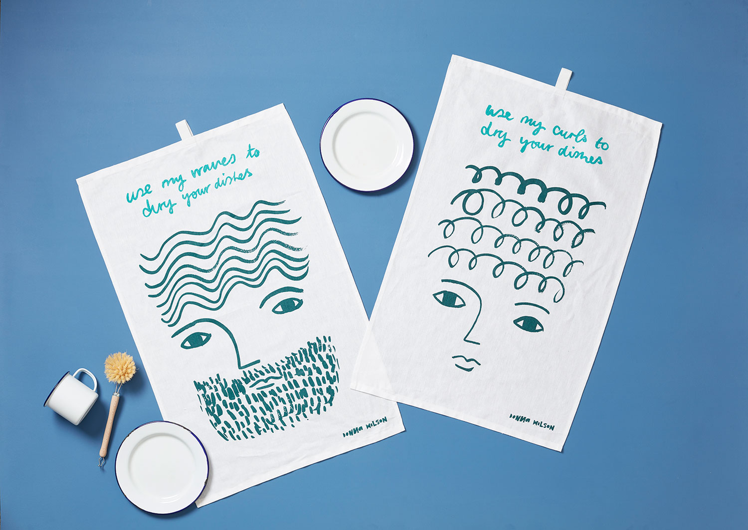 Use My Waves Tea Towel