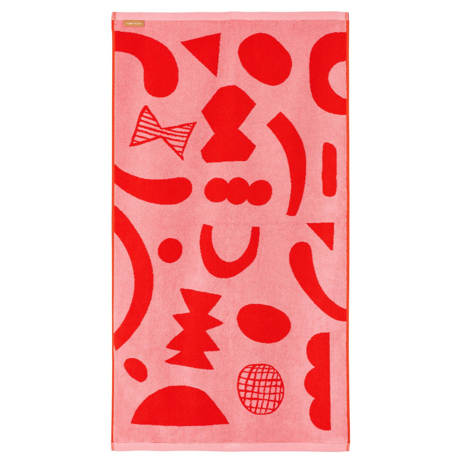 Abstract Shapes Bath Towel