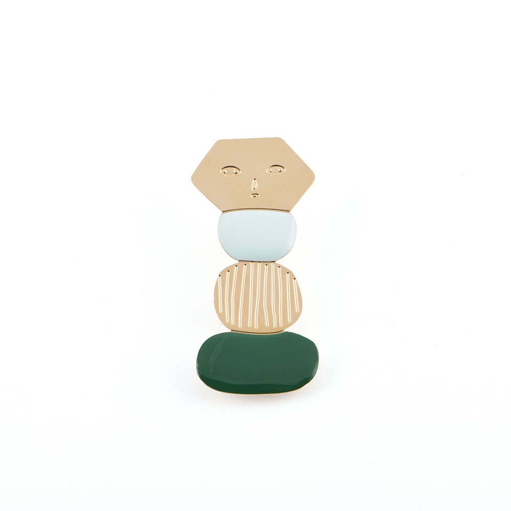 Totem Brooch - Titlee x Donna Wilson