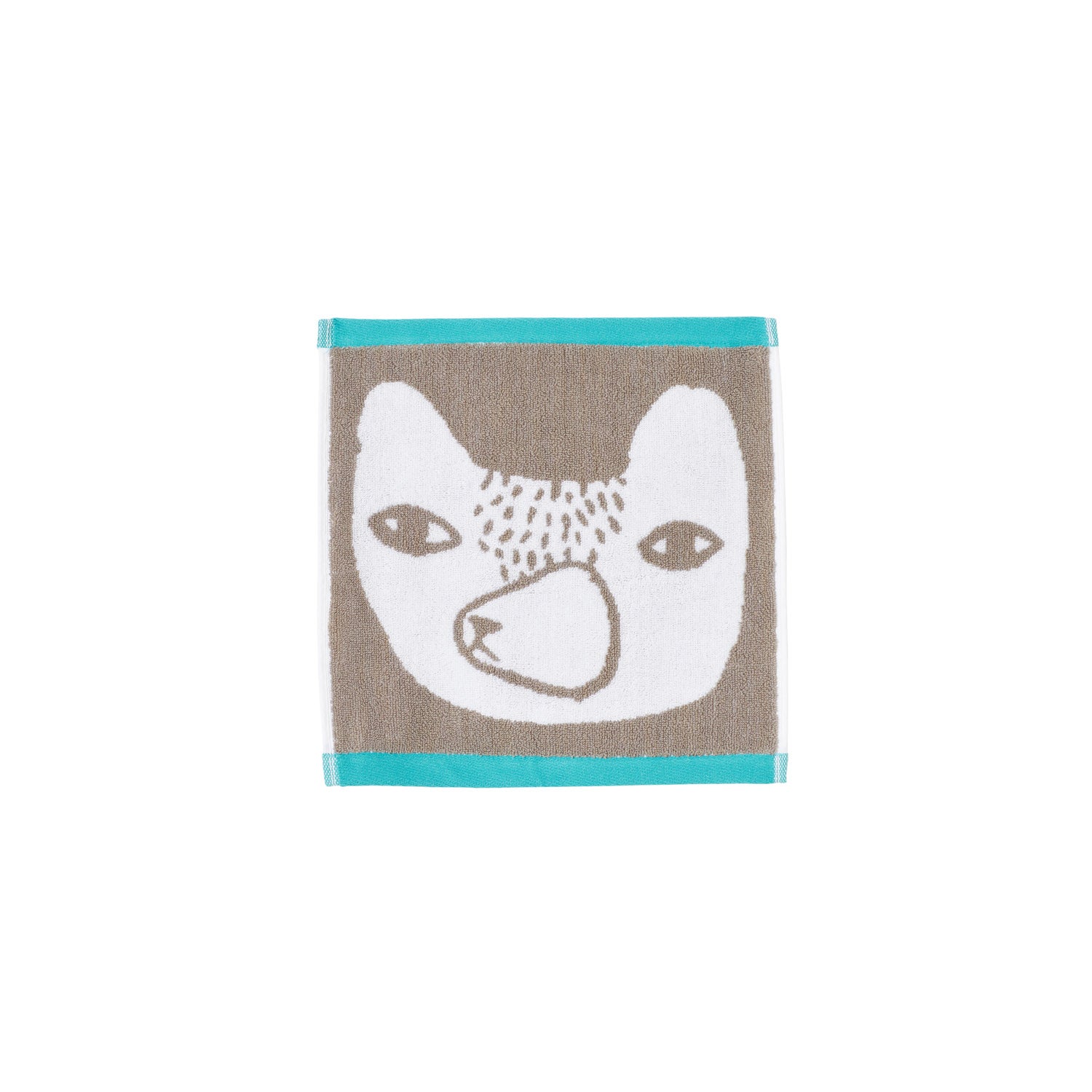 Grey Bear Face Cloth