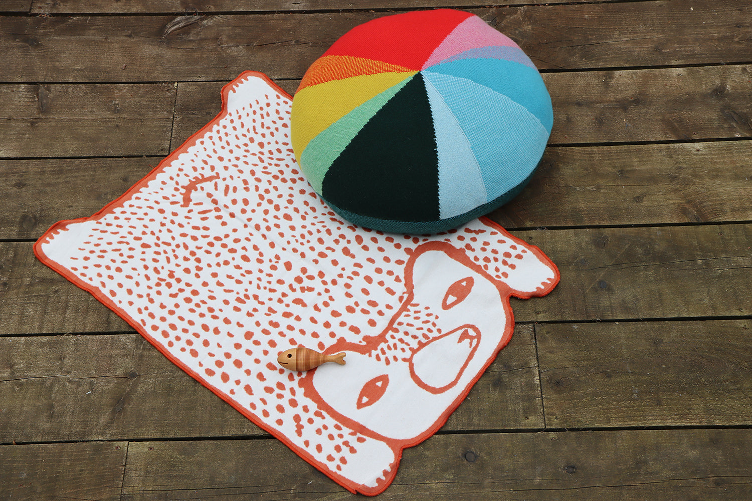 Pie Chart Floor Cushion