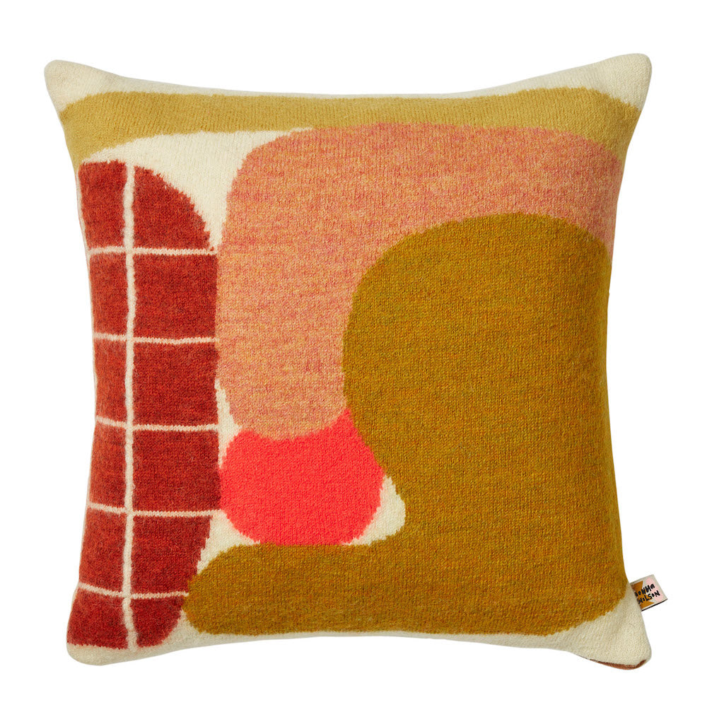 Mustard Huddle Sqaure Cushion