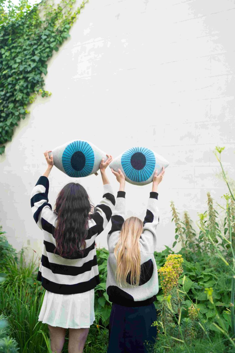 Eye Shaped Cushion