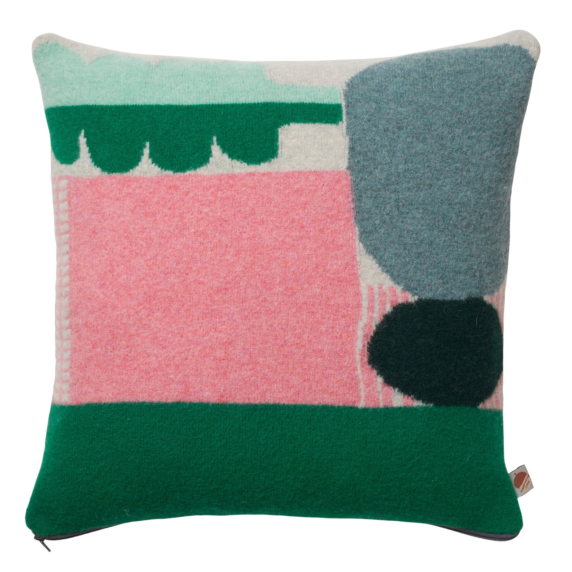 Koyo Green Square Cushion