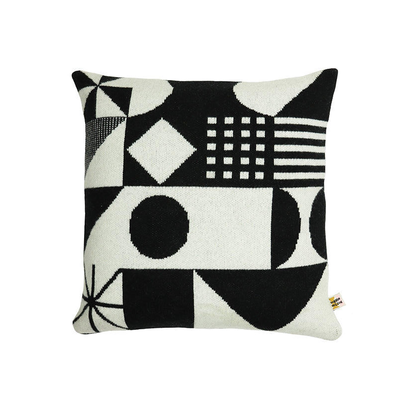 Monoglyph Square Cushion