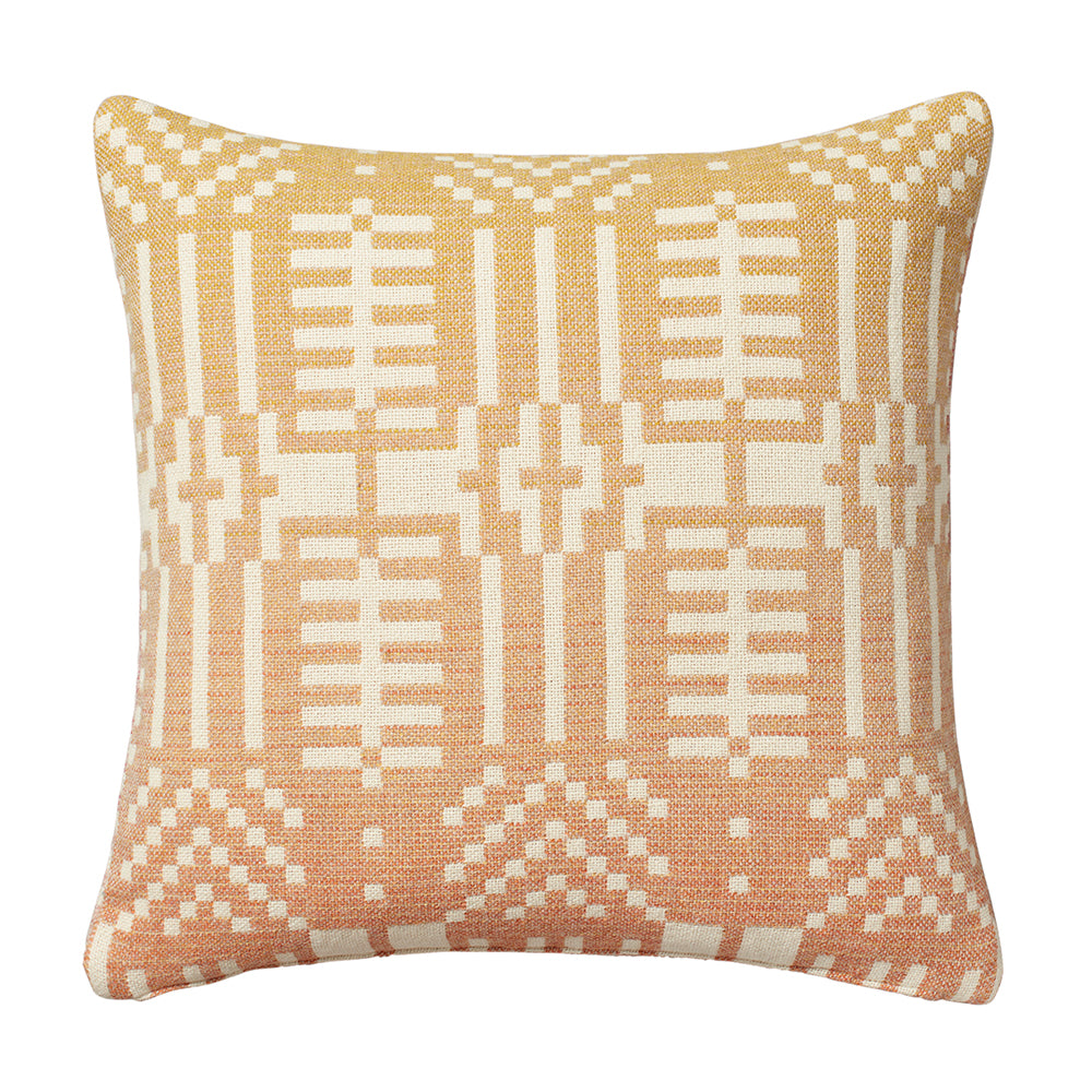 Here Comes the Sun Woven Square Cushion