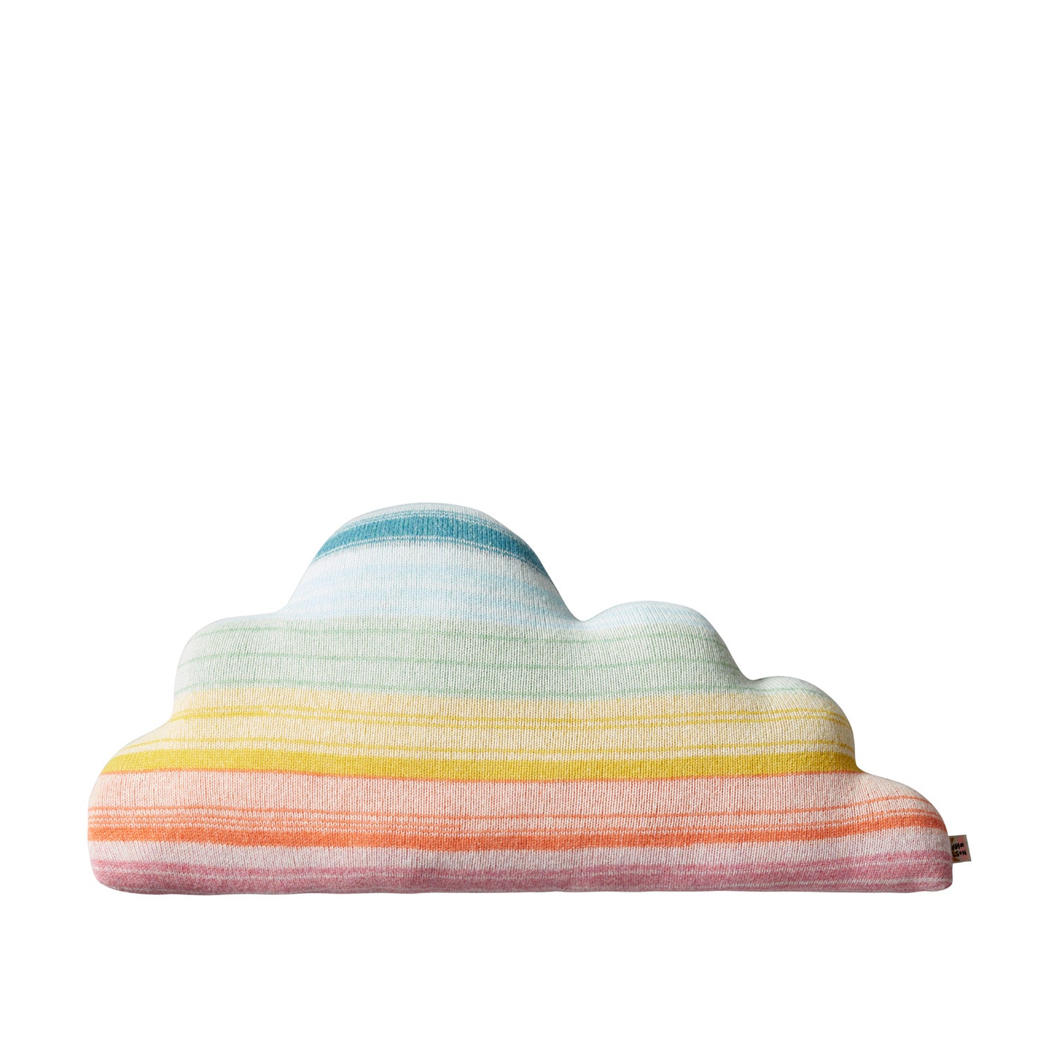 Rainbow Cloud Shaped Cushion