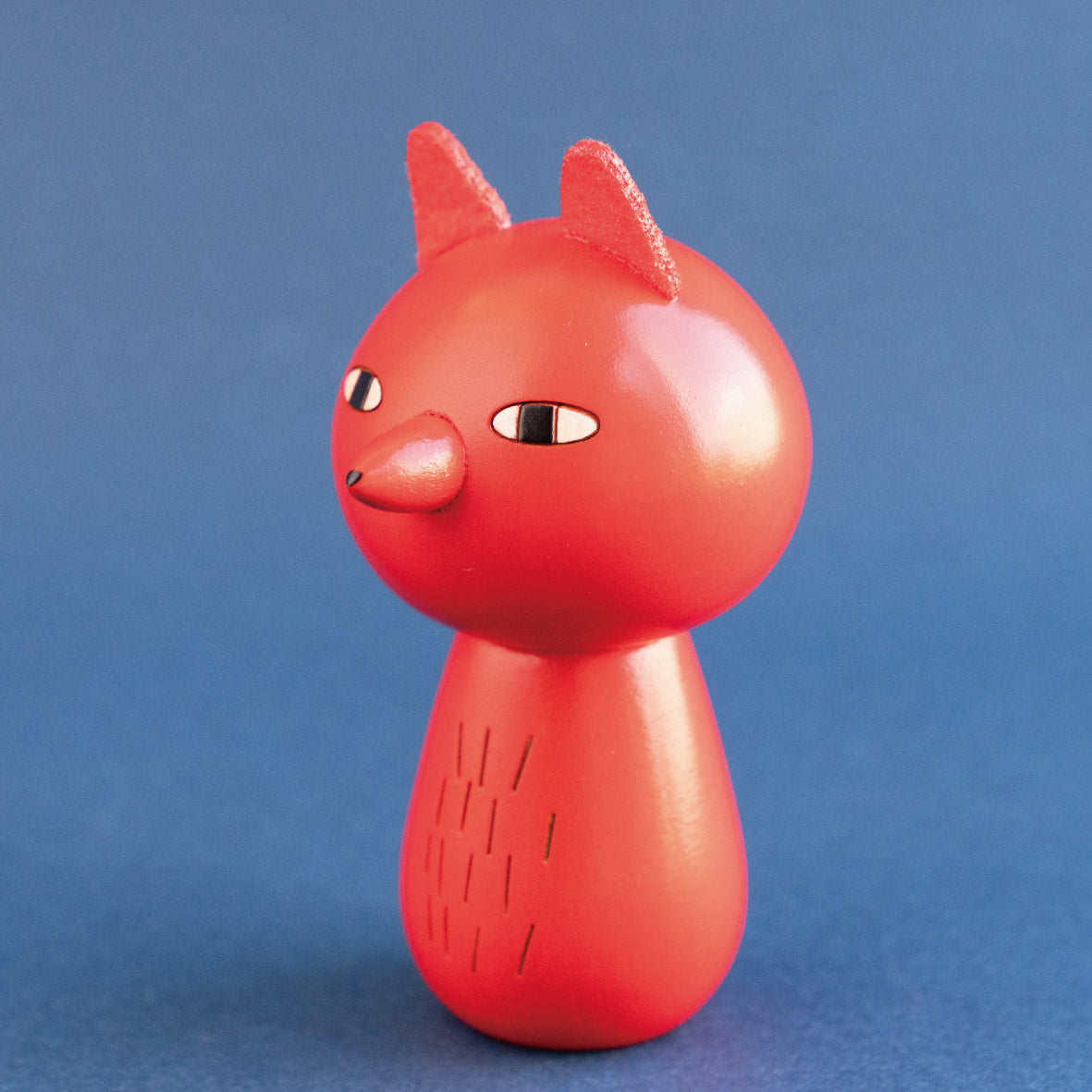 Cyril Squirrel Kokeshi Doll