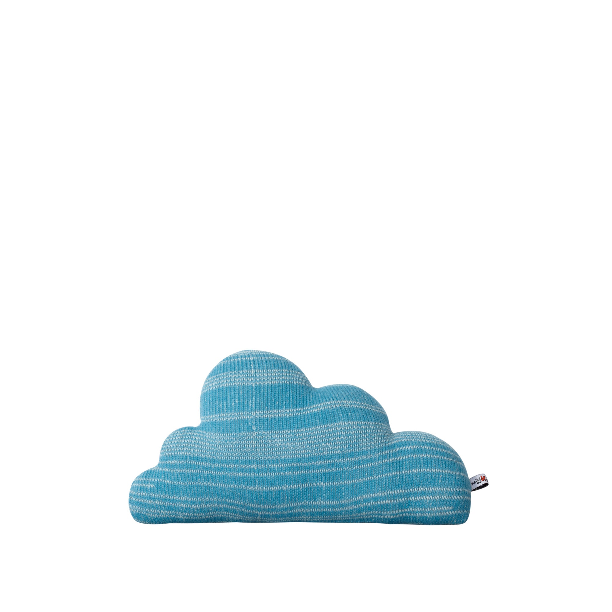 Small Blue Cloud Shaped Cushion