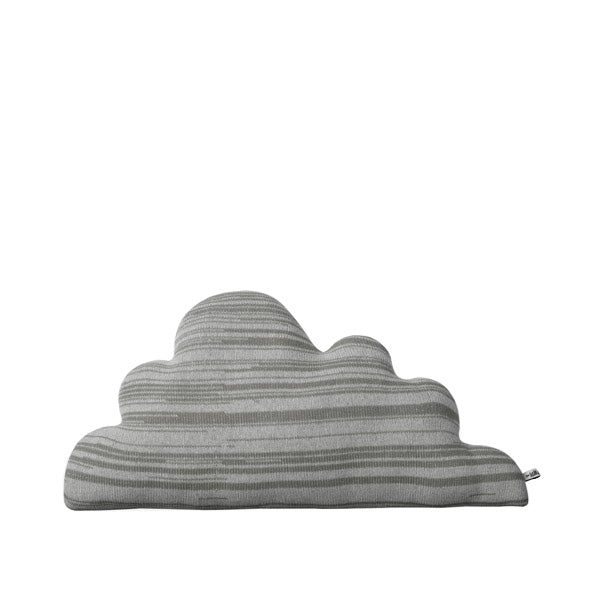 Medium Grey Cloud Shaped Cushion