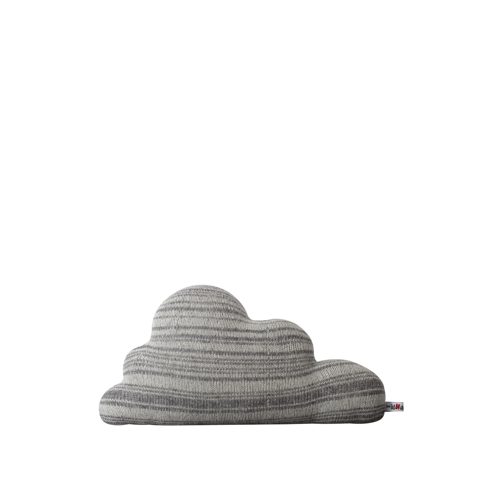 Small Grey Cloud Shaped Cushion