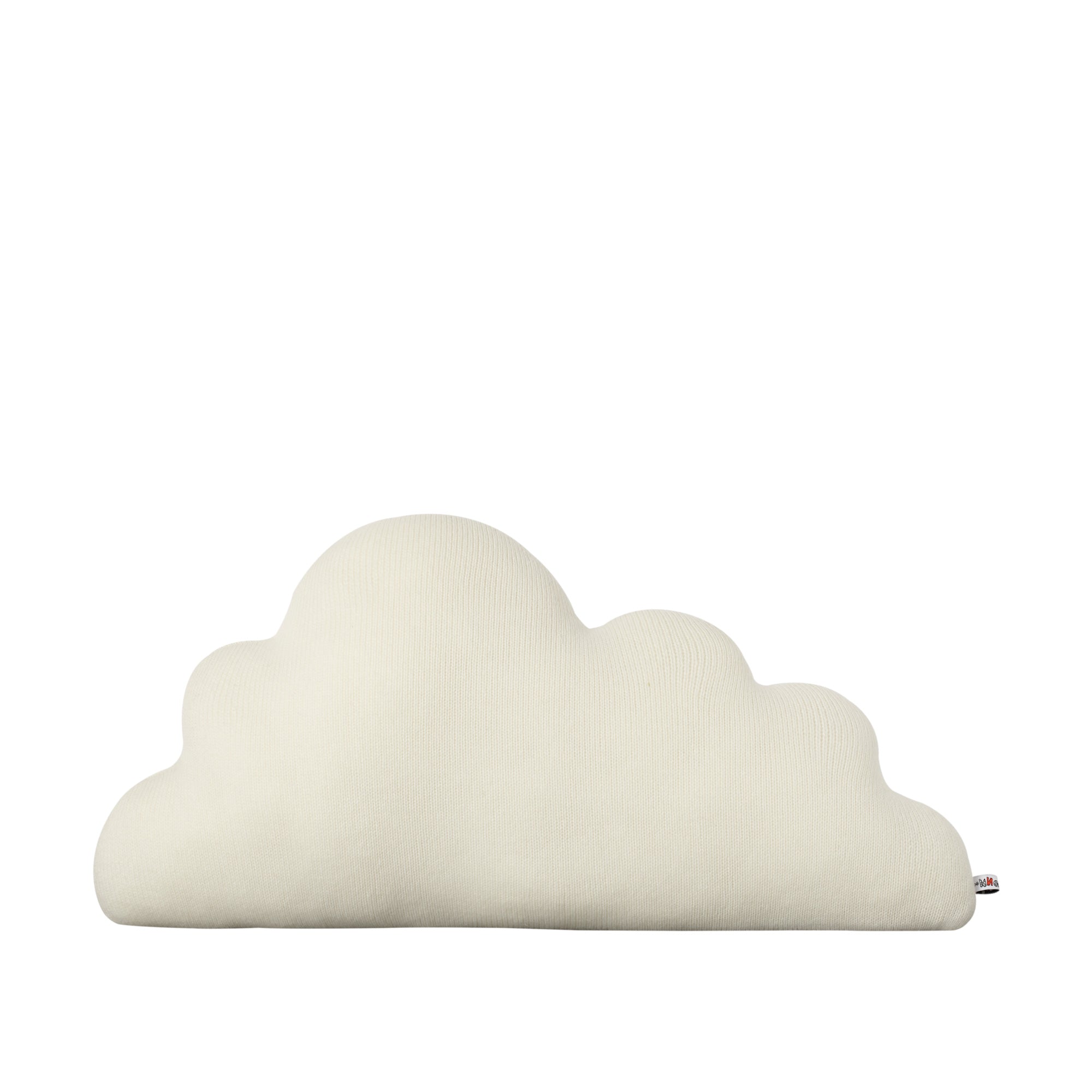 Medium White Cloud Shaped Cushion