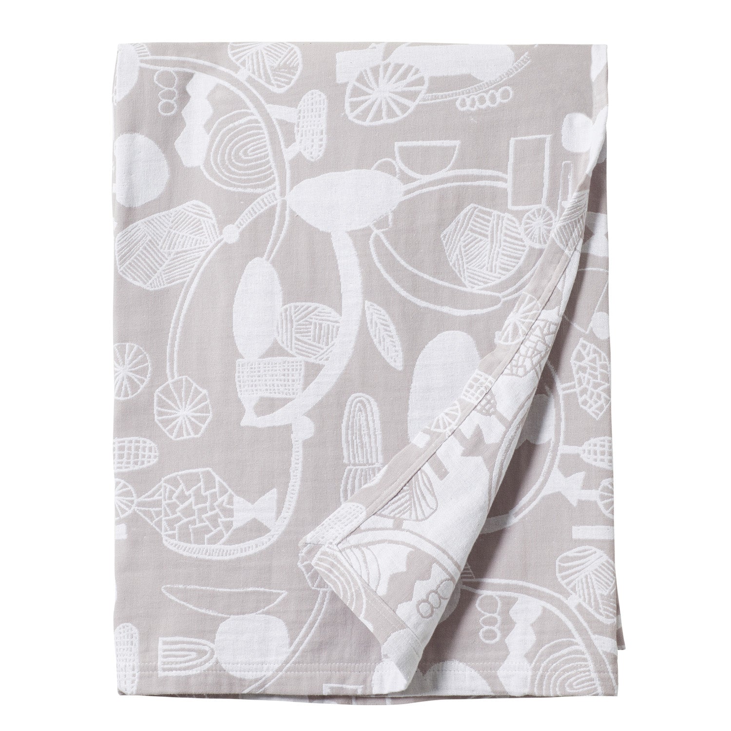 Doodle Dance Woven Cotton Throw