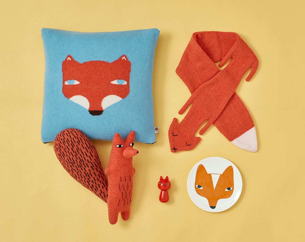 Fox Square Cushion