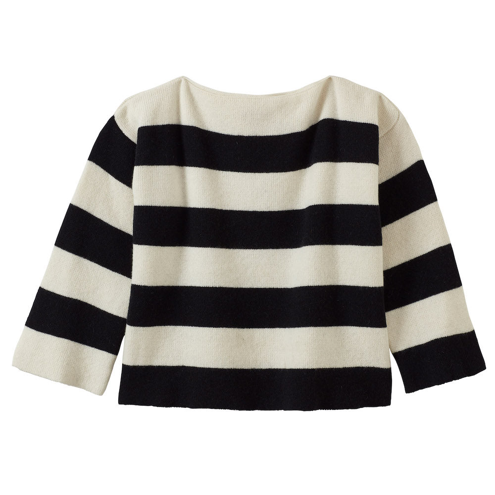 Bella Jumper Black and White