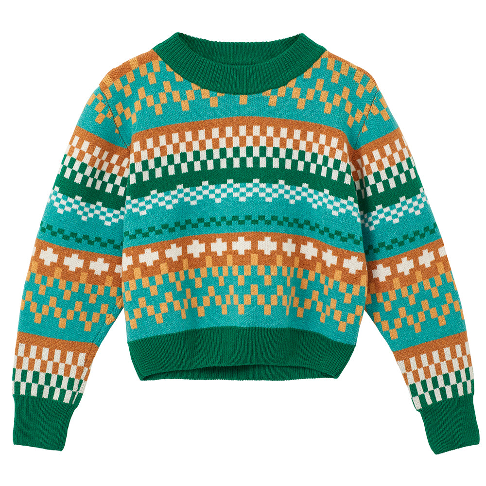 Big Stitch Jumper - Shamrock