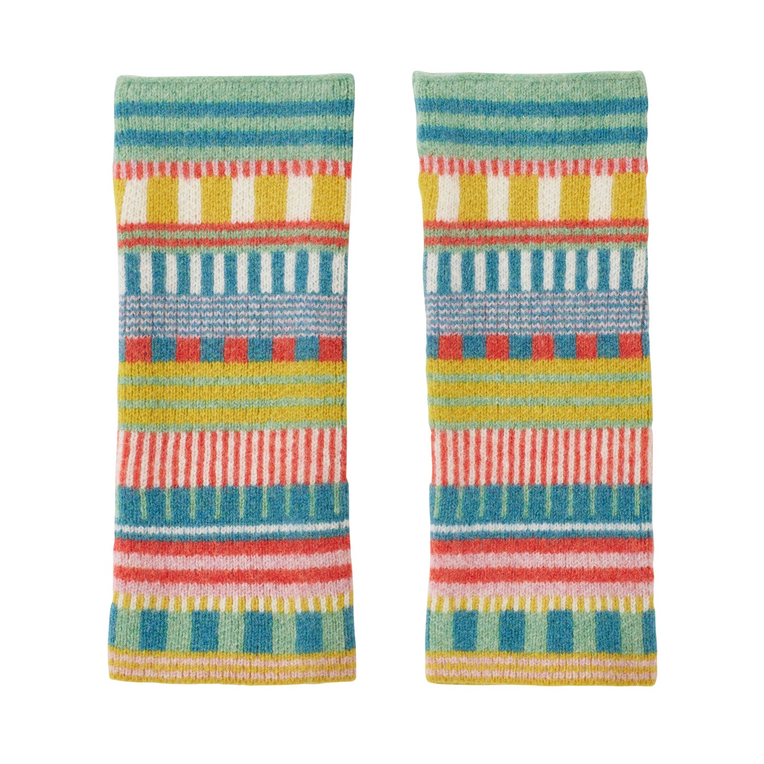 Static Stripe Arm Warmers - Tutti Frutti