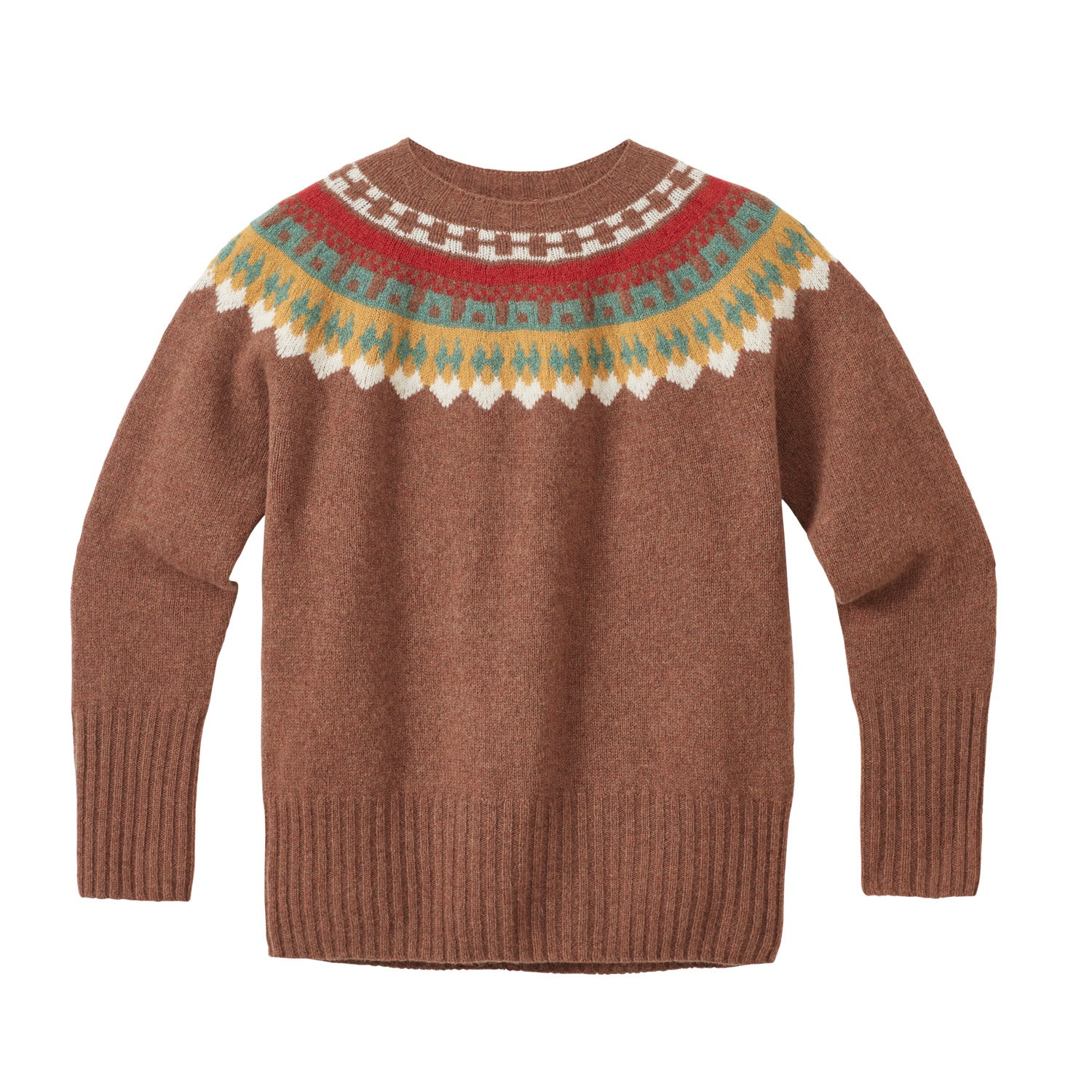 Helga Yoke Jumper - Hazelnut