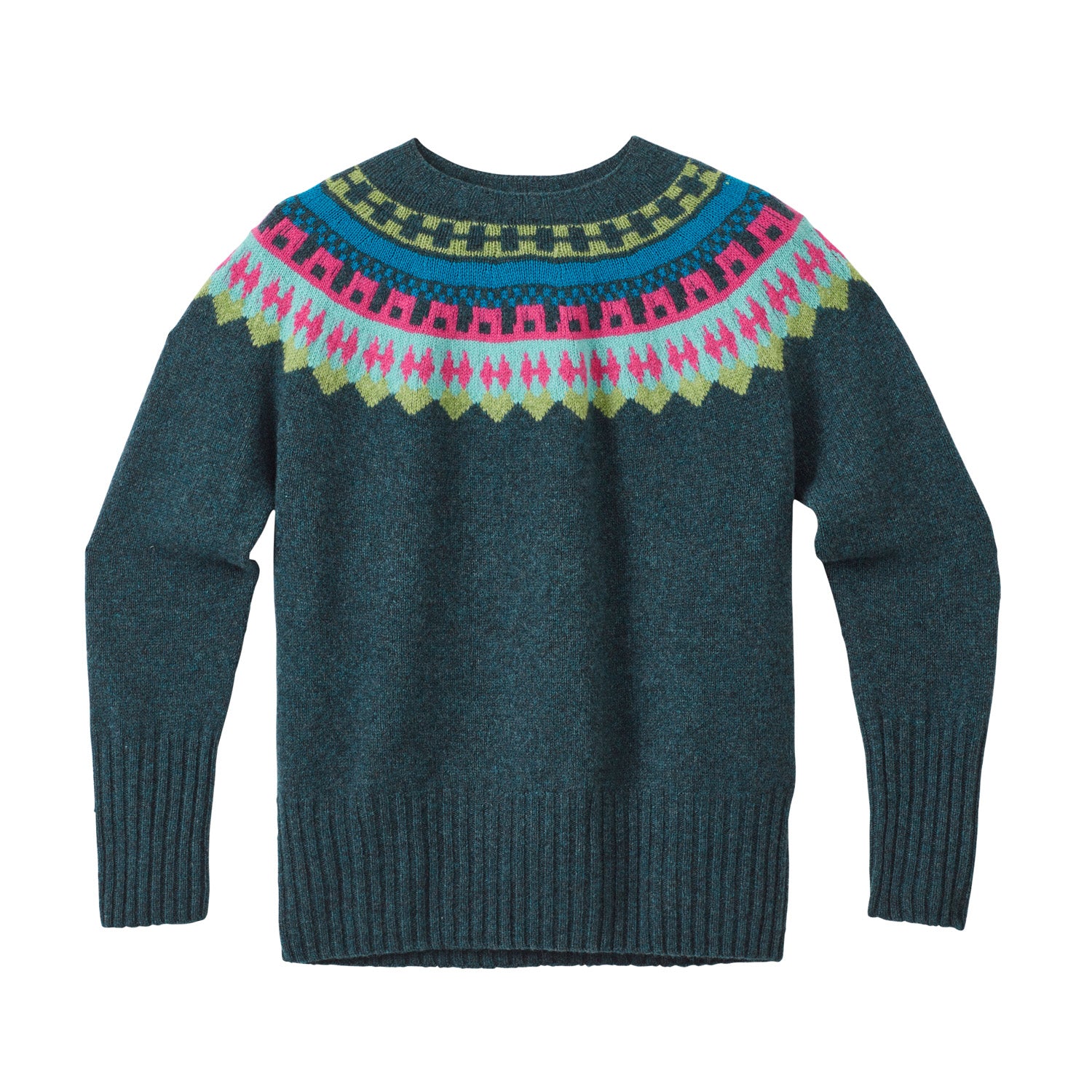 Helga Yoke Jumper - Oribe Green