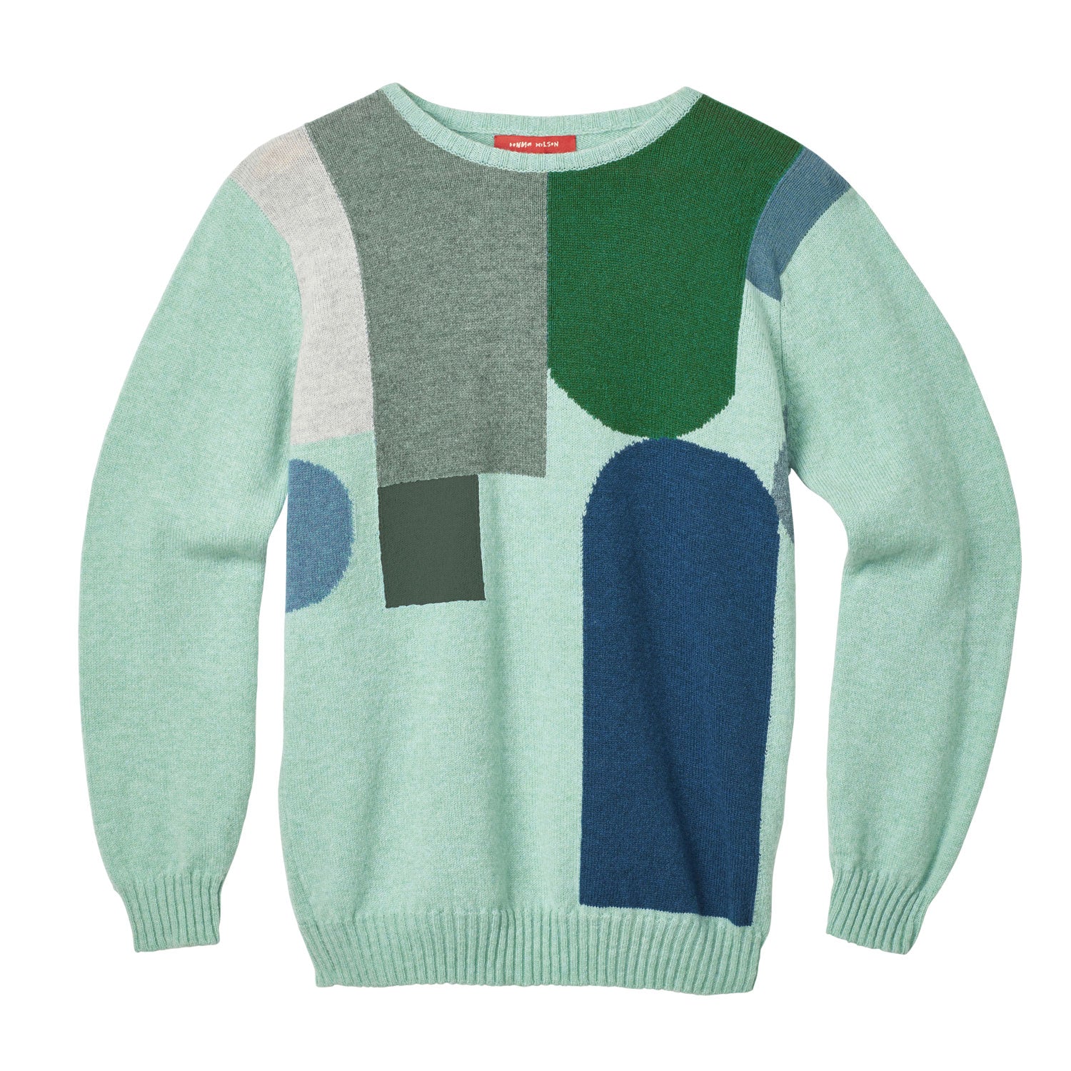 Hue Lambswool Jumper - Blue