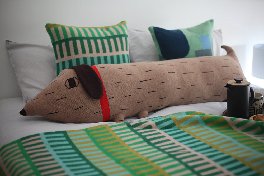 Sausage Dog Bolster Cushion