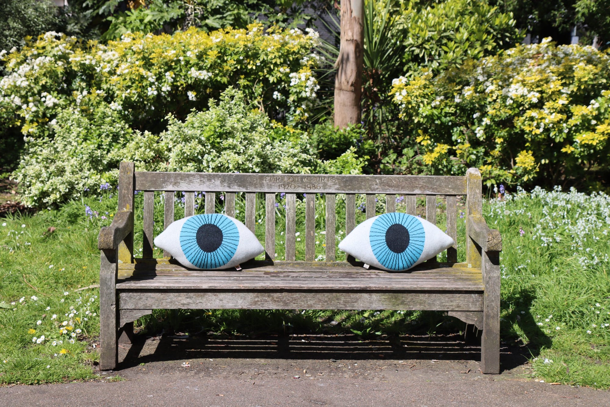 Eye Shaped Cushion