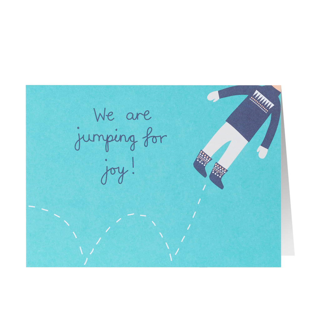 Jumping for Joy Card