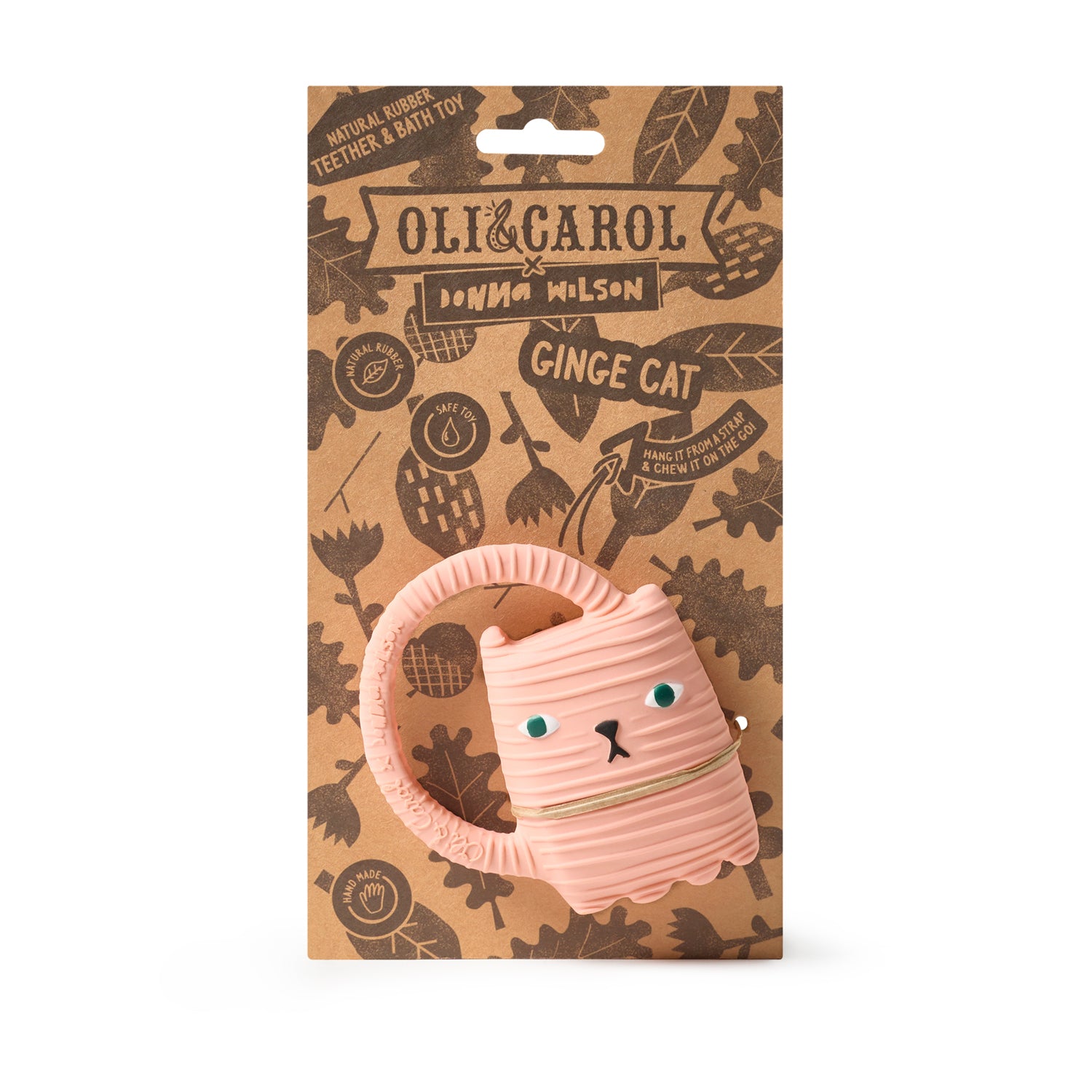 Ginge Cat Teether - Oli & Carol x Donna Wilson