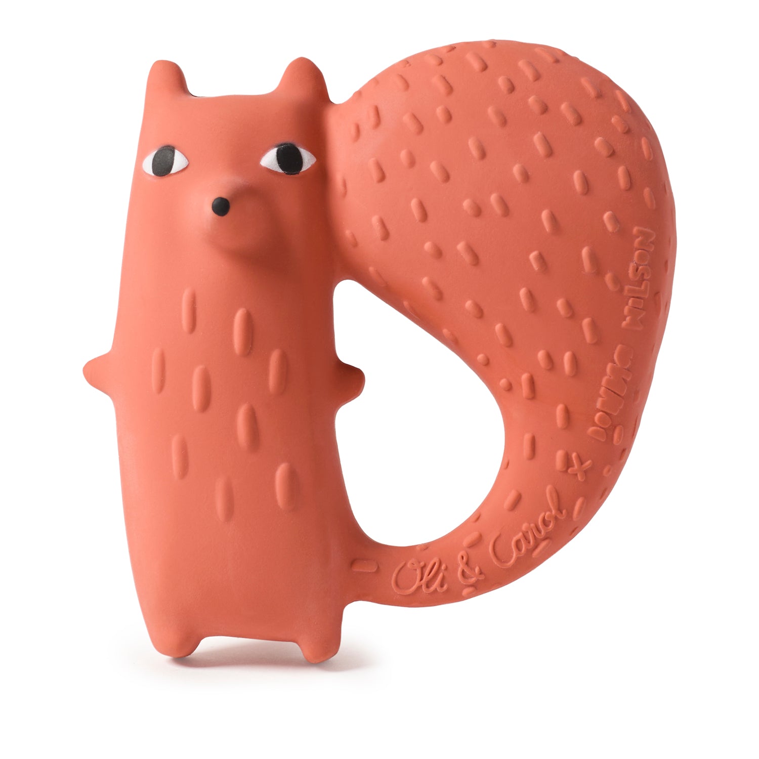 Cyril Squirrel Fox Teether - Oli & Carol x Donna Wilson