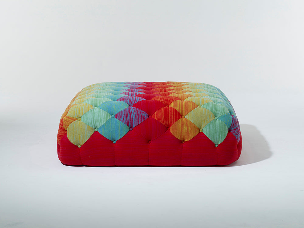 Motley Ottoman - Rainbow