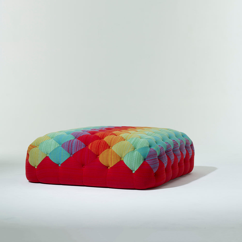 Motley Ottoman - Rainbow