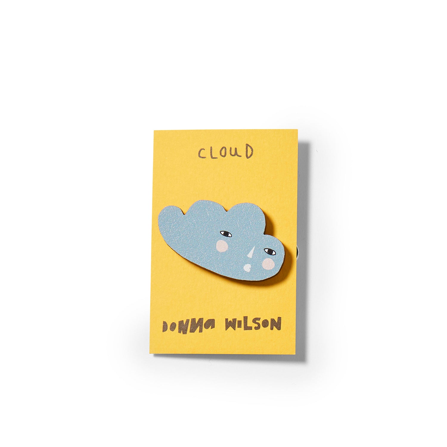 Cloud Pin Badge