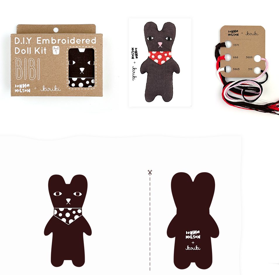 Make Your Own Bibi Bear Kit - Kiriki Press