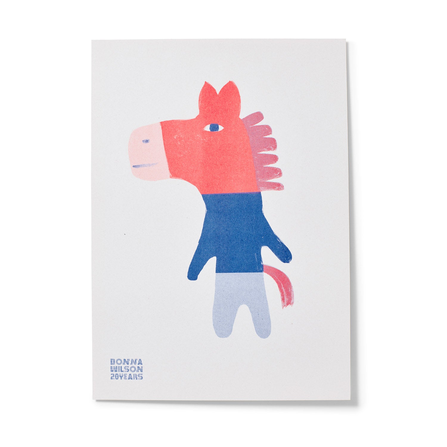 Dave Donkey 20 Years Riso Print - Limited Edition