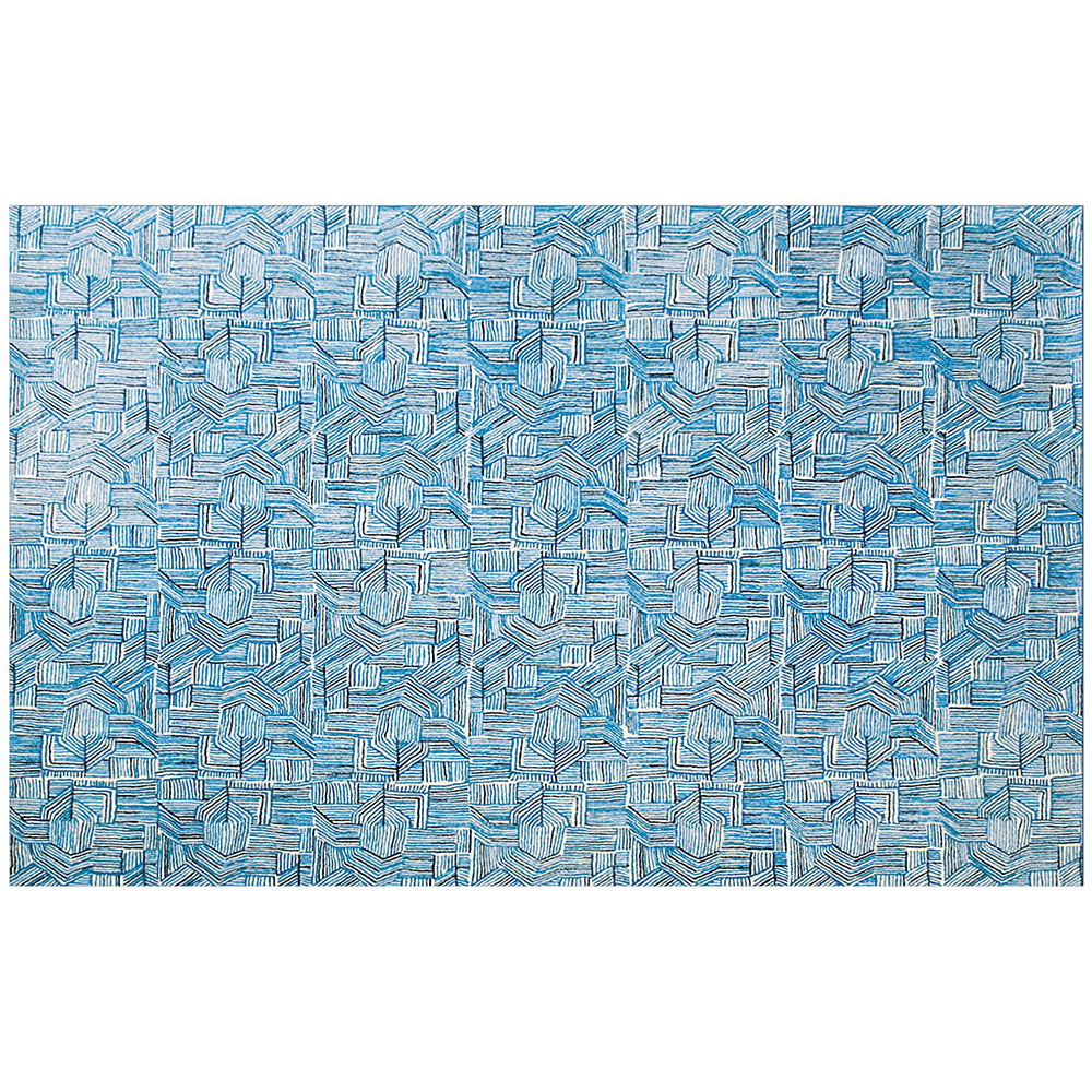 Blue Line Rug - 240 x 170 cm