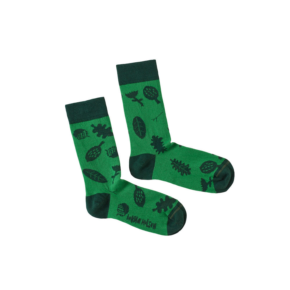 Sprig Green Socks