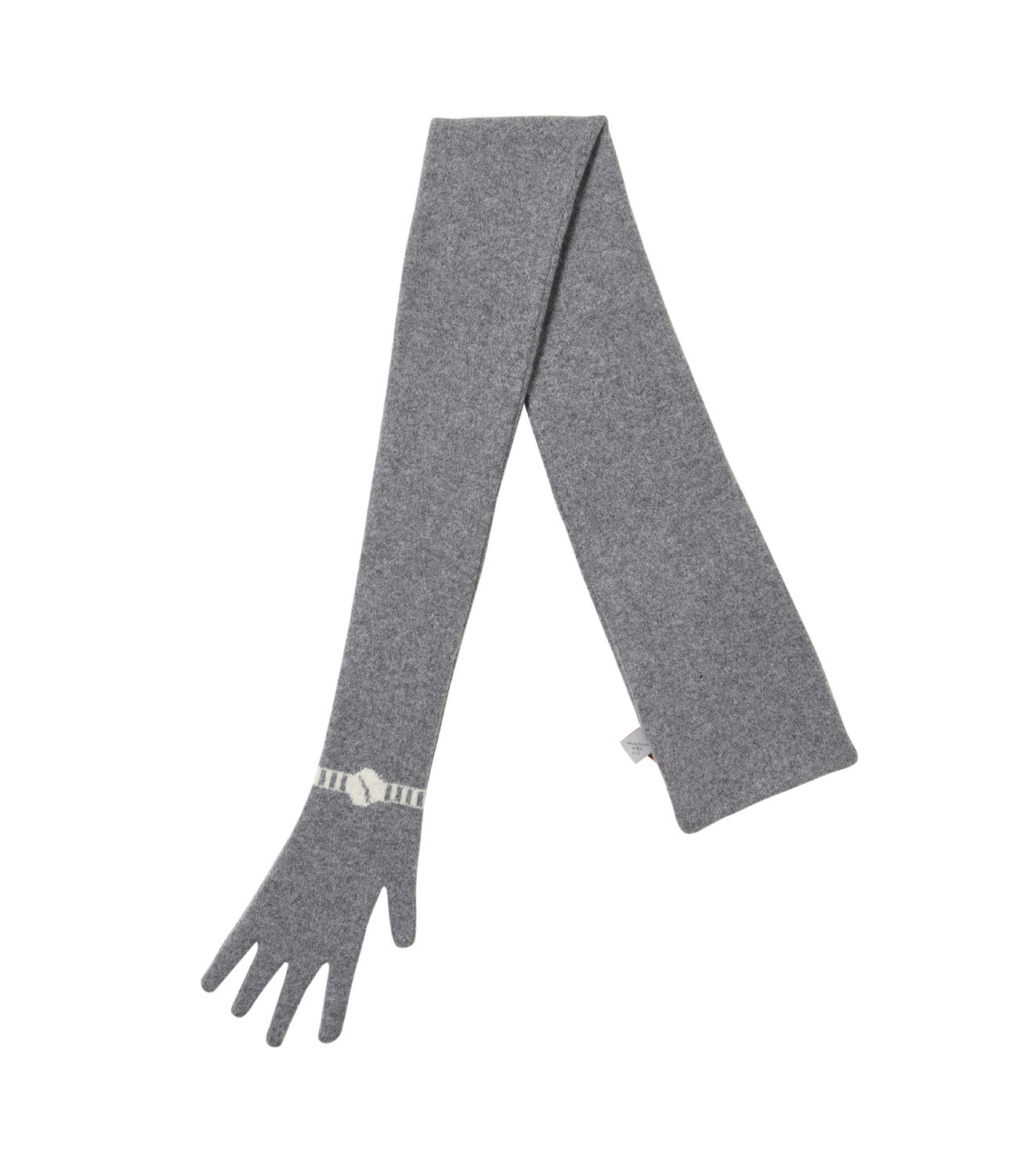 Glove Scarf - Grey