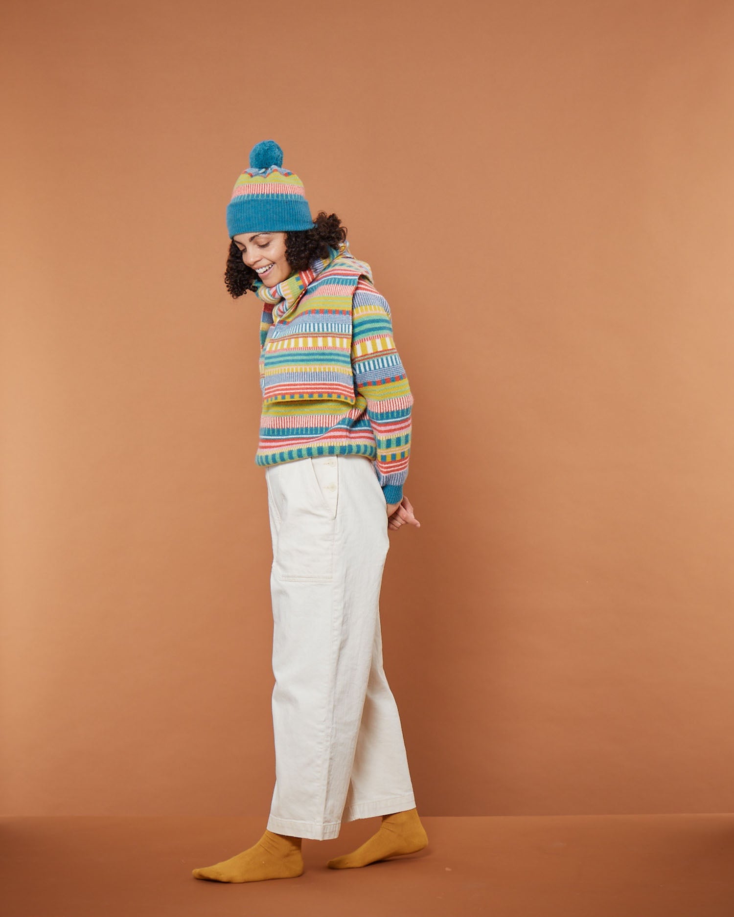 Static Stripe Jumper - Tutti Frutti