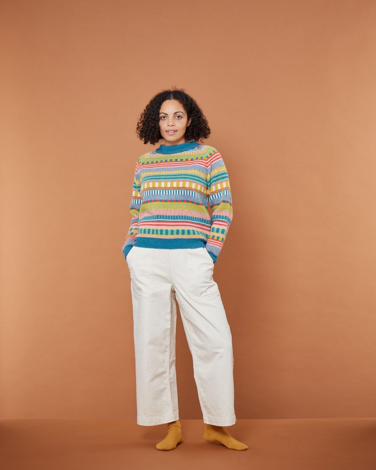 Static Stripe Jumper - Tutti Frutti