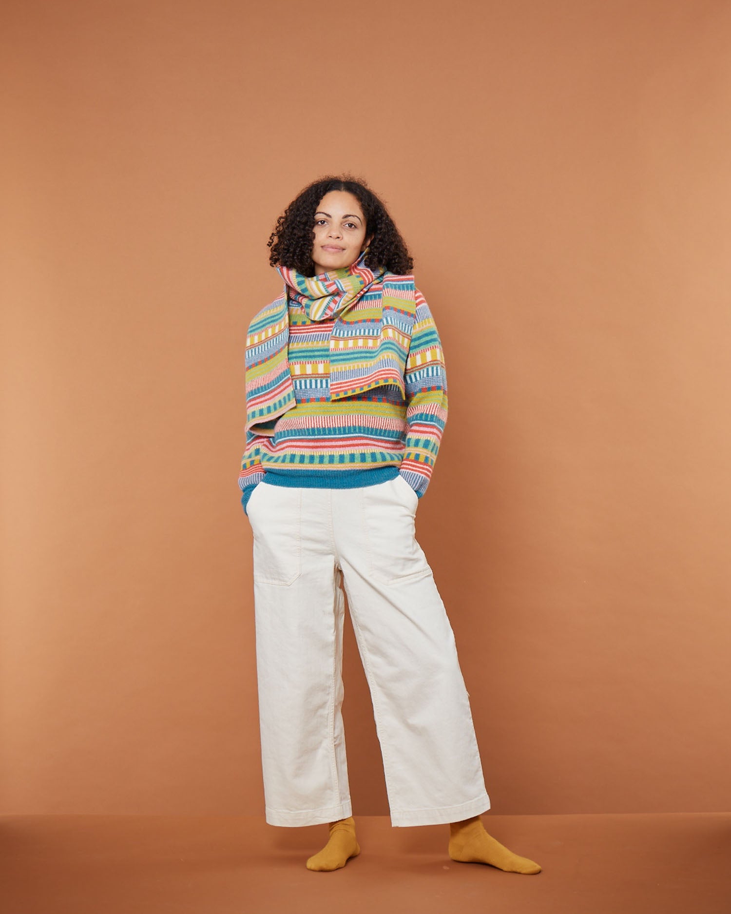 Static Stripe Jumper - Tutti Frutti