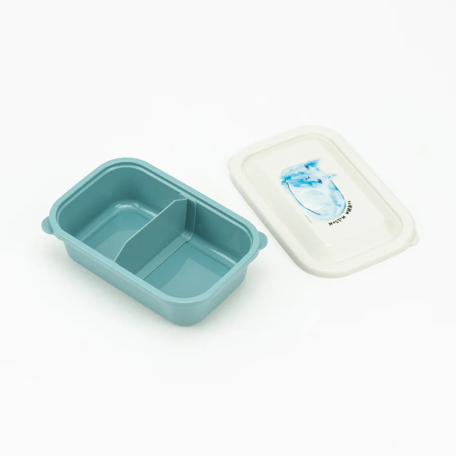 Blue Cat Lunch Box