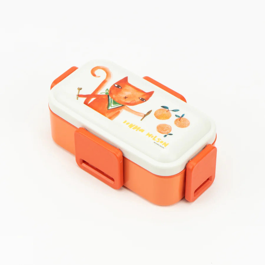 Fruit Cat Two-Tier Bento Box