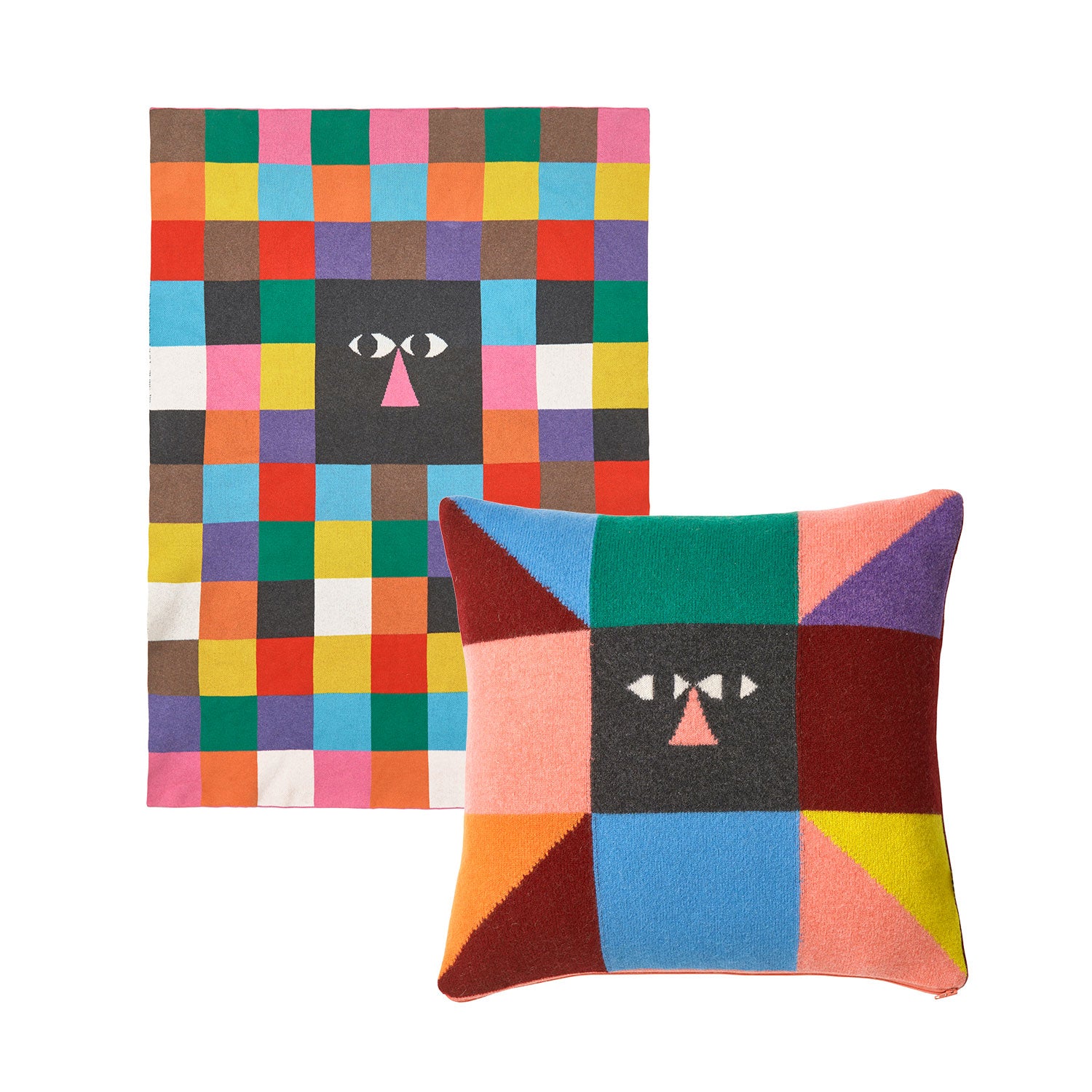 Stewart Easton x Donna Wilson Cushion & Throw Set  - Limited Edition