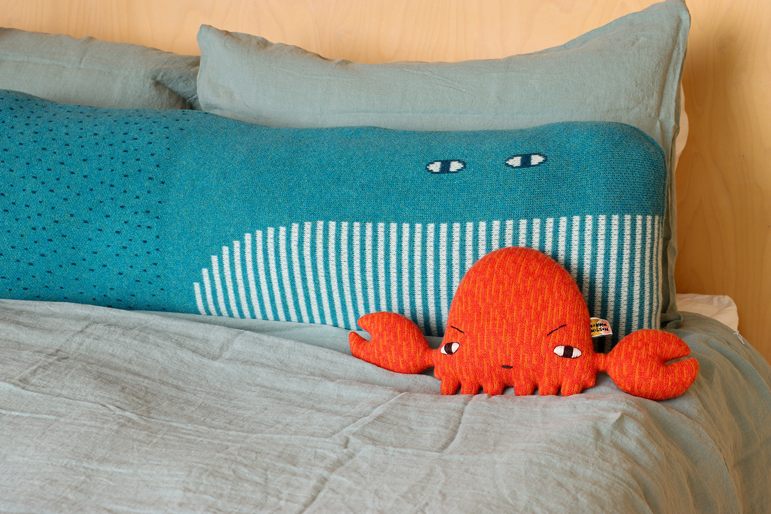 Whale Bolster Cushion