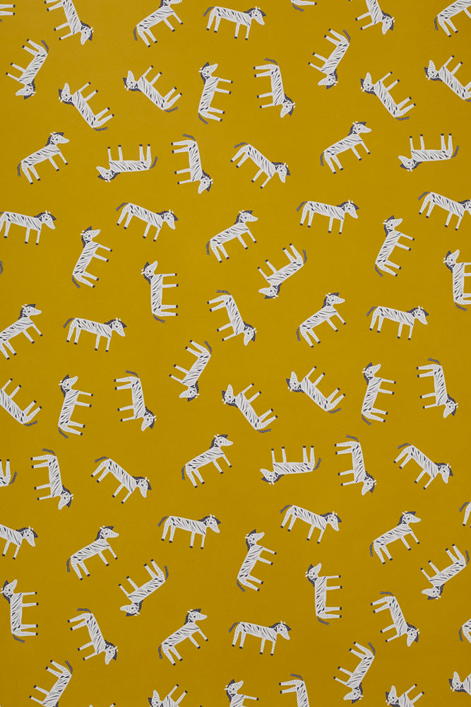 Zebra Wrapping Paper - Pack of 5 Sheets