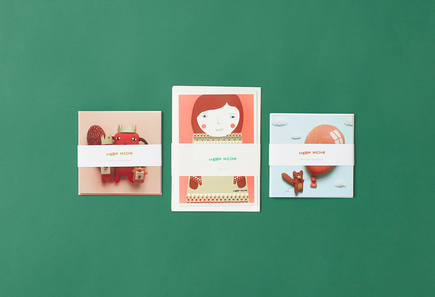 Cosy Greeting Cards - Set of 4