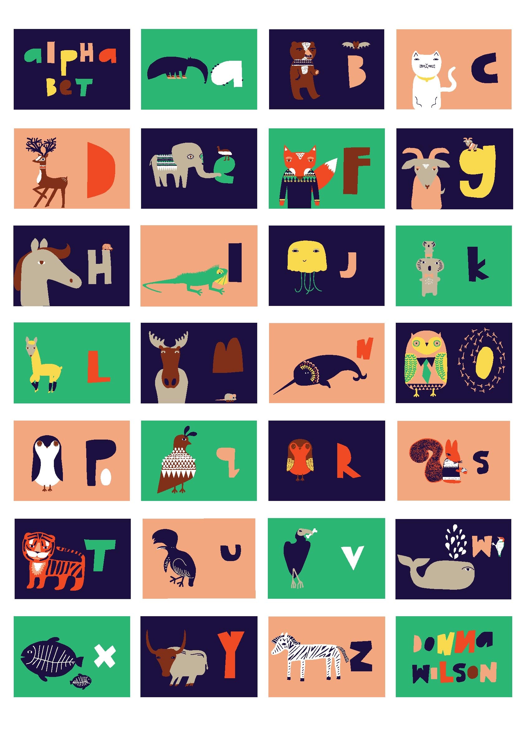 Alphabet Poster