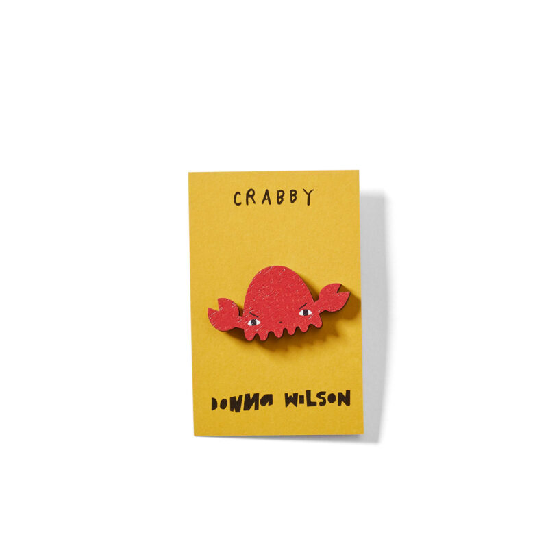 Crabby Pin Badge