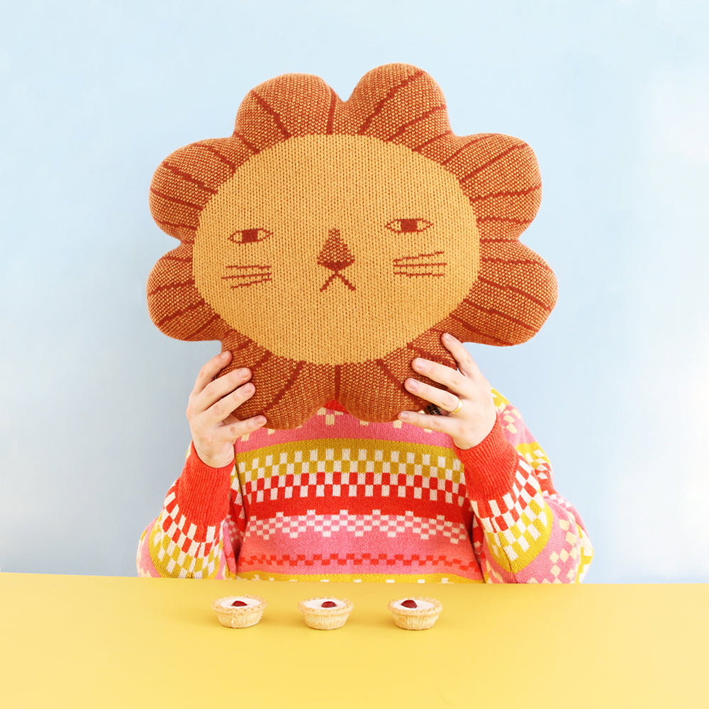 Lion Shaped Cushion