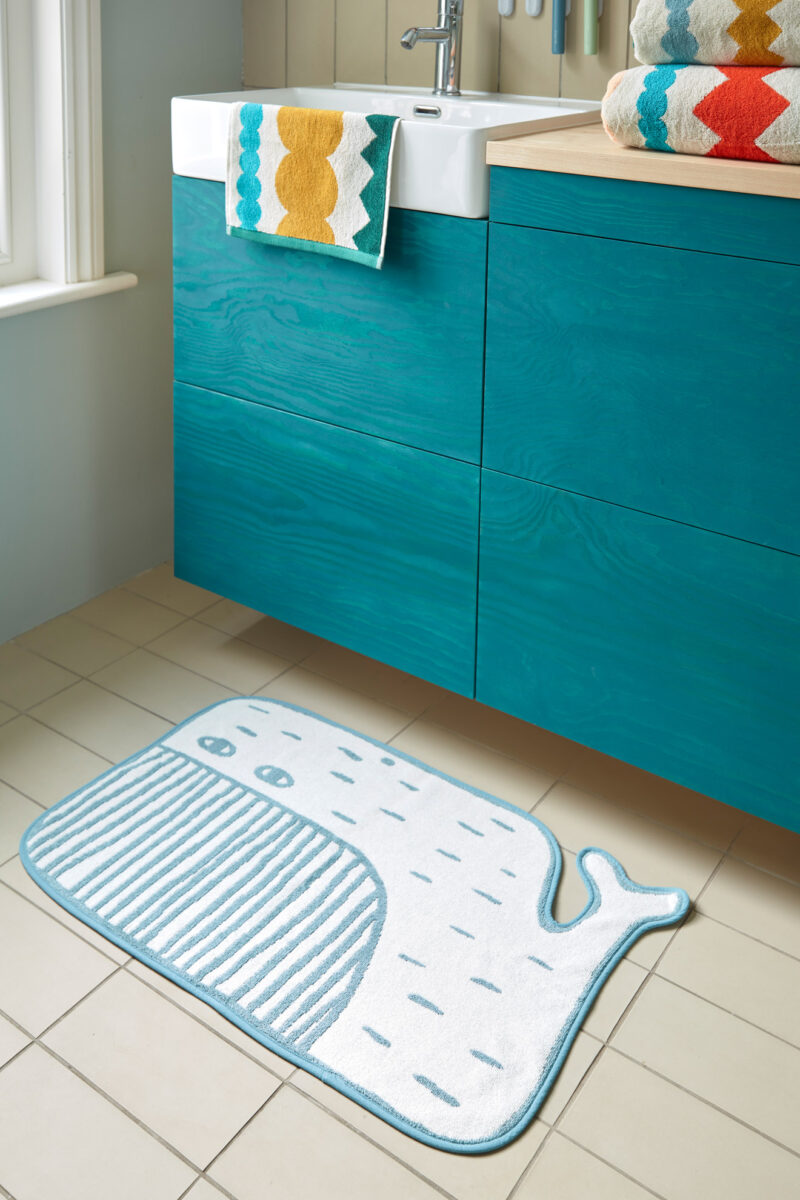 Whale Bath Mat